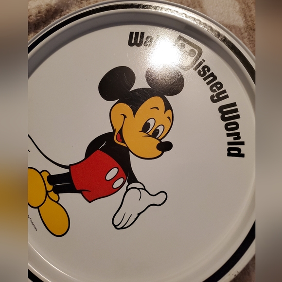 5 for $20 | Vintage Walt Disney World Mickey Mouse Plate Serving Tray - Picture 5 of 10